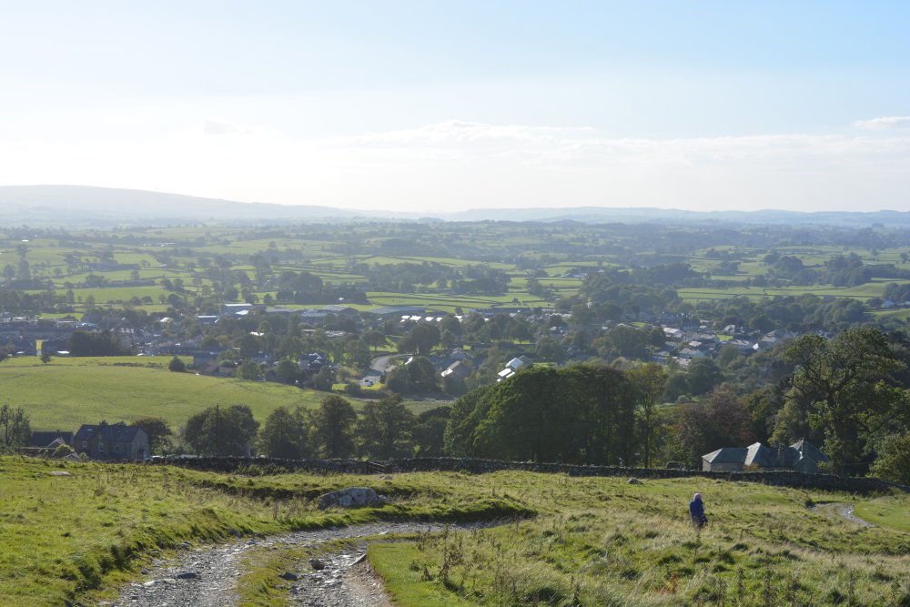 Climbing Ingleborough walk