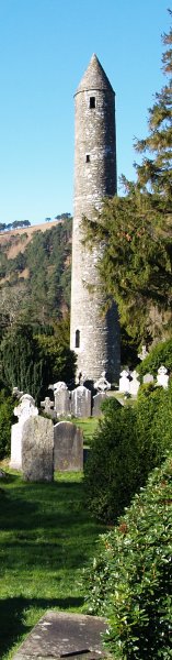 The Round Tower at Glendalough, Co. Wicklow