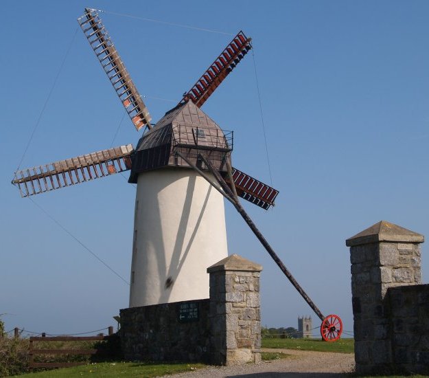 45. The restored windmill at Skerries Mills, Fingal, County Dublin.