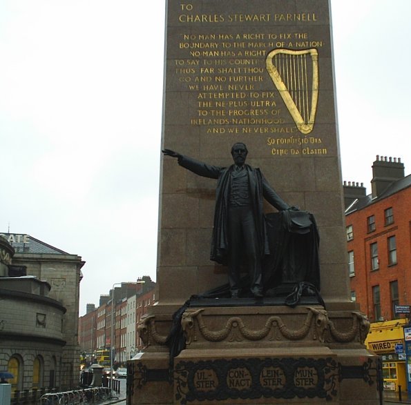 29. Monument to Charles Stewart Parnell, O'Connell Street, Dublin.