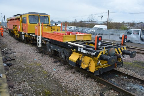 On-track machine 