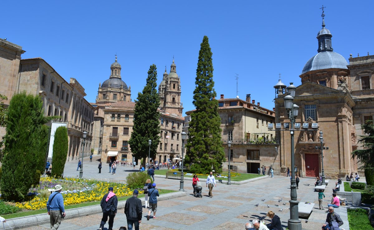 Historic buildings of Salamanca Spain
