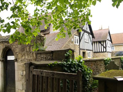 Canons Garth, next to All Saints Parish Church, Helmsley, is an old religious house dating back to medieval times.