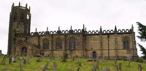 The earliest mention of a church on this site dates from the 757 AD. All previous churches were replaced by this medieval perpendicular style building.