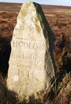 memorial Hannah Colling who perished on Lealholm Moor on the 21st January 1848