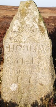memorial Hannah Colling who perished on Lealholm Moor on the 21st January 1848