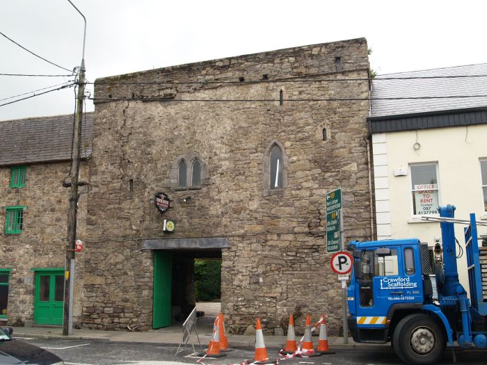 The restored medieval house known as The Tower House in Thomastown Co. Kilkenny, Ireland