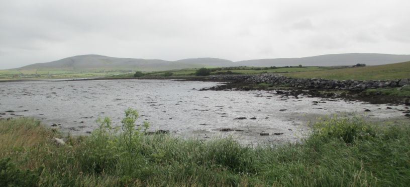 New Quay, Church, ruined Castle, The Burren, Co. Clare