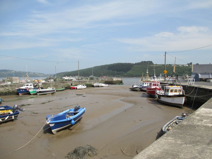 Passage East harbour quays quaside fishing boats Co. Waterford, Ireland