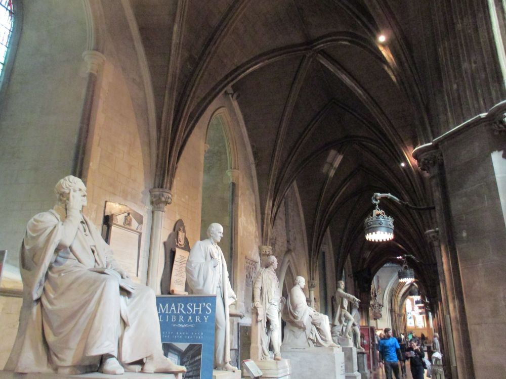Monuments in north aisle of St Patrick's Cathedral, Dublin