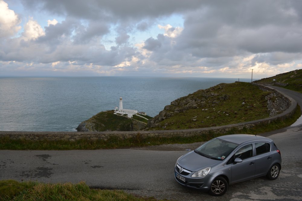 South Stack Lighthouse Area of Anglesey Coastal Retreat cottages, North Wales