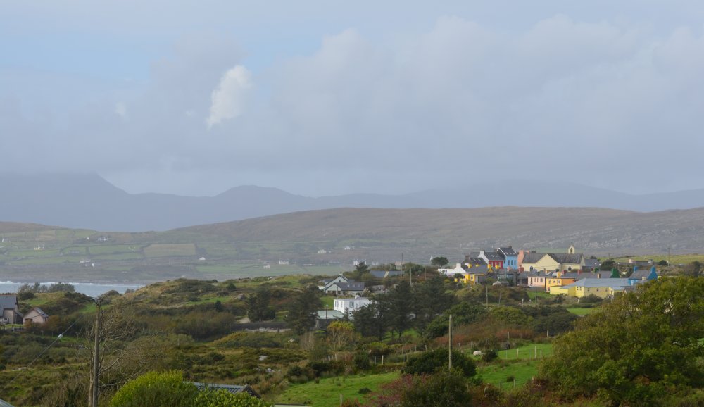 Eyeries village, Beara Peninsula, Ring of Beara, County Cork, Ireland