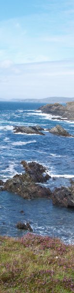 looking westwards along the west coast of Cork from Toe Head