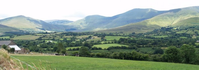 The picturesque Glen of Aherlow in County Tipperary is a lovely place to drive through