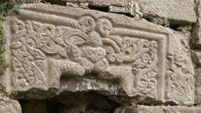 Apparently the 'S�le na nC�g' of Rath Church was set in the wall upside down, so, compare at your leisure! - Dysert O'Dea near Corofin, County Clare, West of Ireland