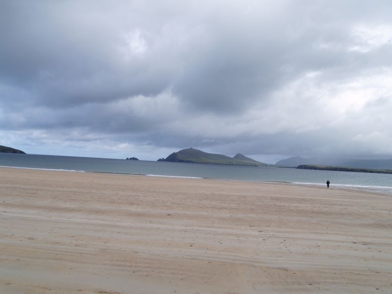 Changes in weather moods over Smerwick Harbour and Mount Brandon - Ballyferriter, Dingle Peninsular, Co. Kerry, West of Ireland