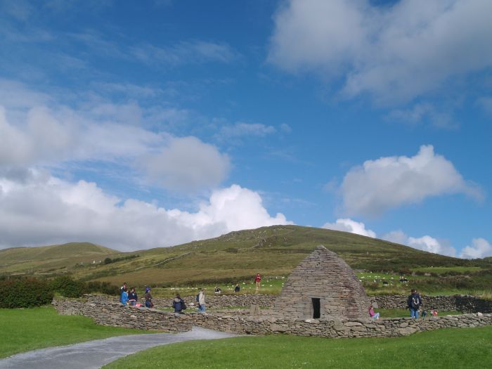 famous Gallarus Oratory - Early Christian sites, Dingle Peninsular, Co. Kerry, West of Ireland