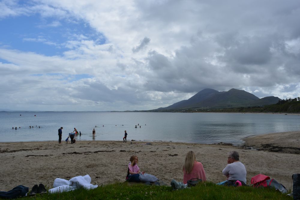 Old Head beach coast walk near Louisburgh