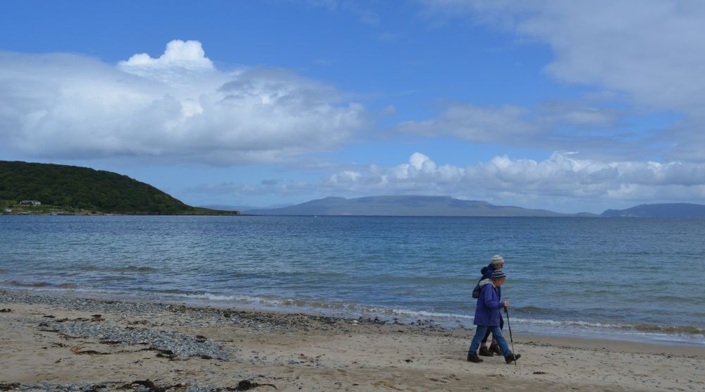Old Head beach coast walk near Louisburgh