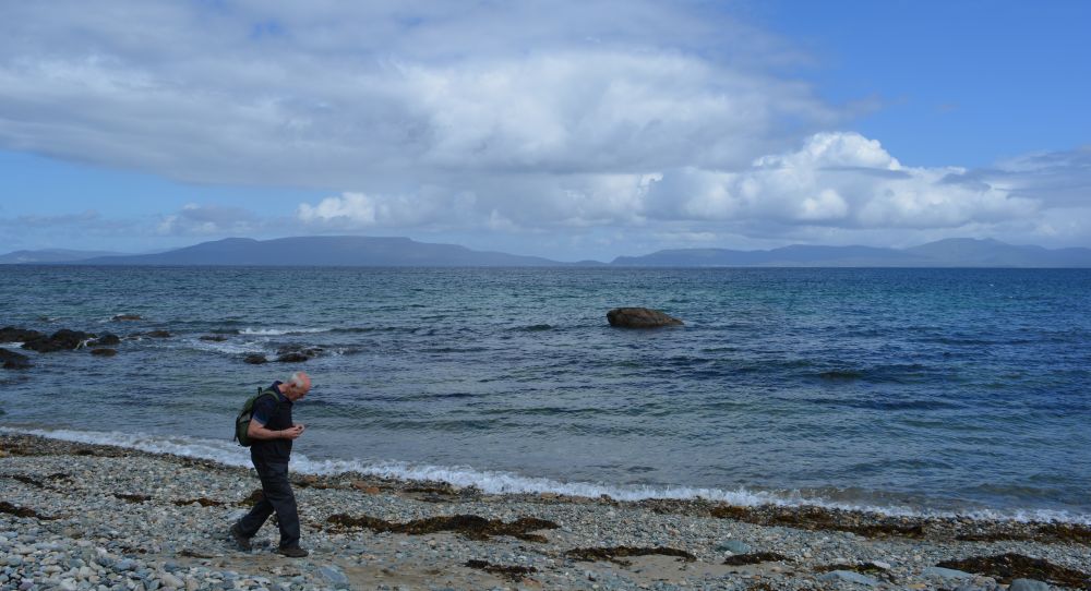 Old Head beach coast walk near Louisburgh