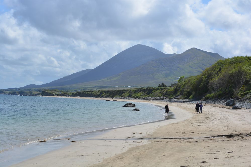 Old Head beach coast walk near Louisburgh