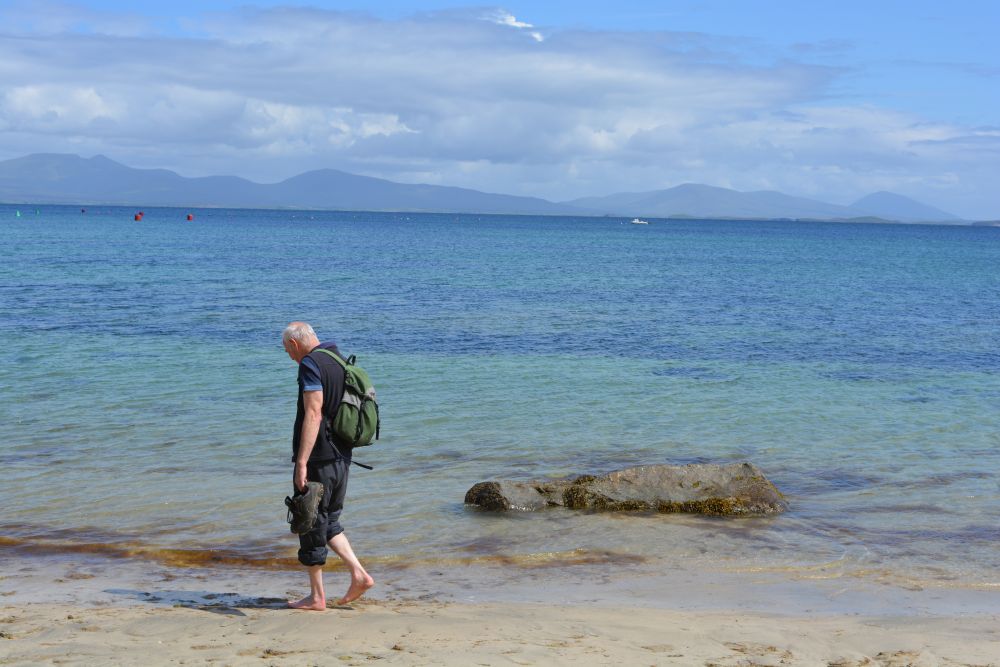 Old Head beach coast walk near Louisburgh