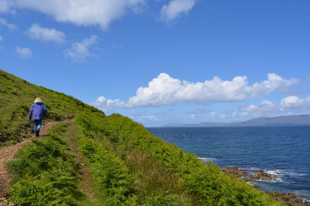 Old Head beach coast walk near Louisburgh