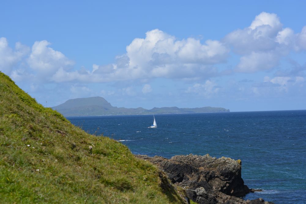 Old Head beach coast walk near Louisburgh