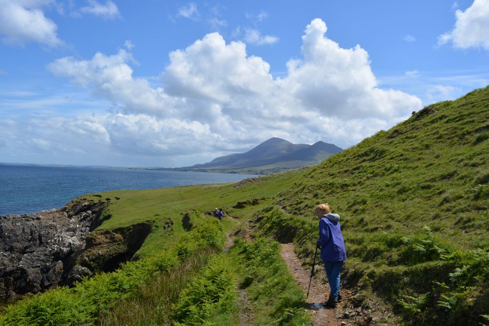 Old Head beach coast walk near Louisburgh