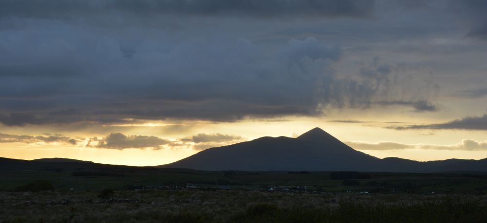 views from Aillemore holiday cottage, Co. Mayo