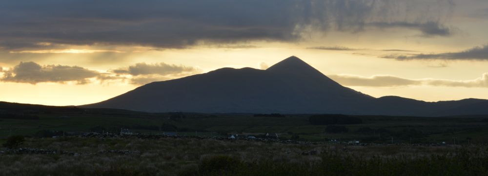 views from Aillemore holiday cottage, Co. Mayo