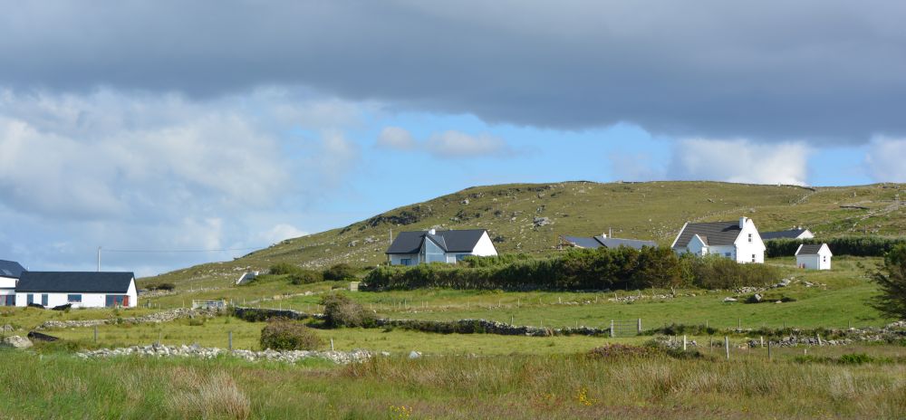 views from Aillemore holiday cottage, Co. Mayo