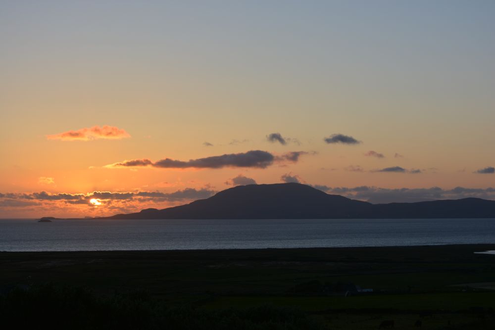 views from Aillemore holiday cottage, Co. Mayo
