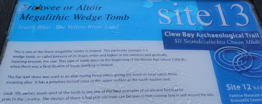 Wedge tomb