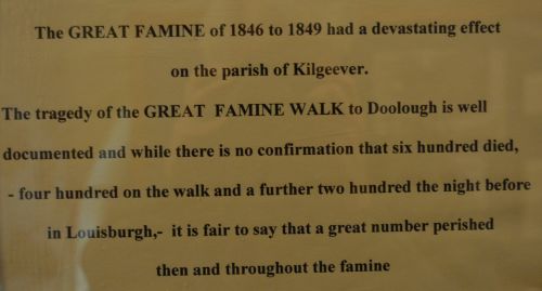 Louisburgh Famine Museum Granuaile Visitor Centre Co. Mayo