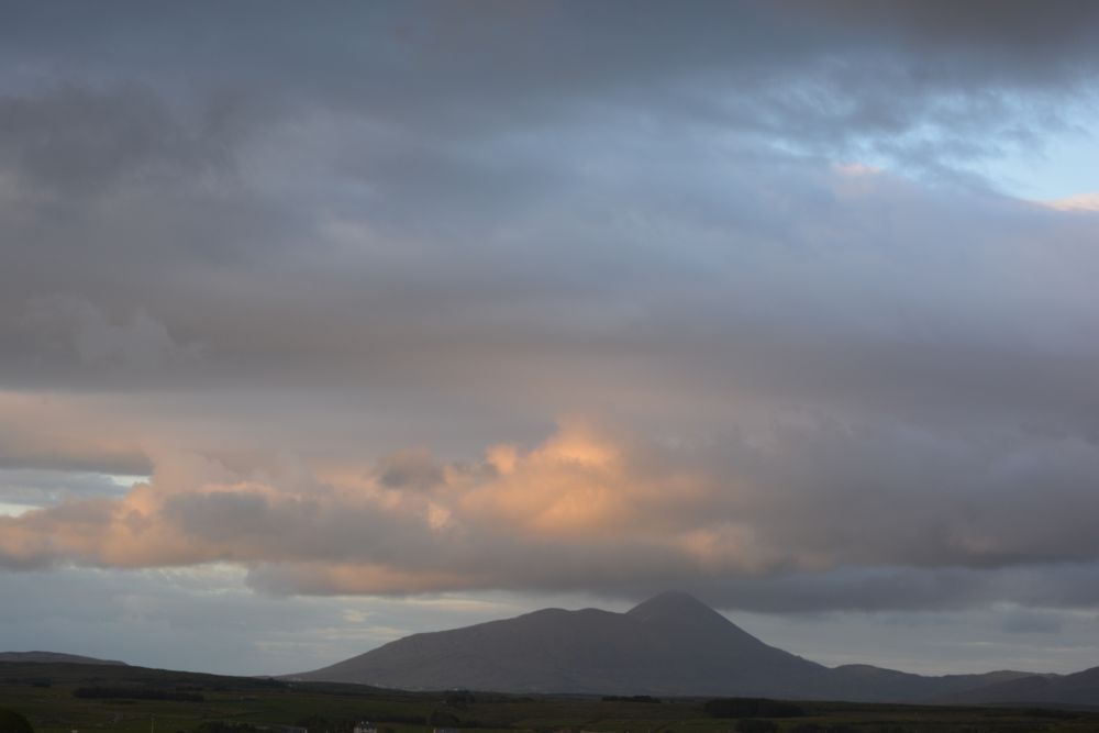 views from Aillemore holiday cottage, Co. Mayo