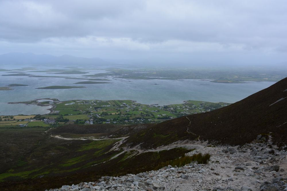 Climbing Croagh Patrick Co. Mayo