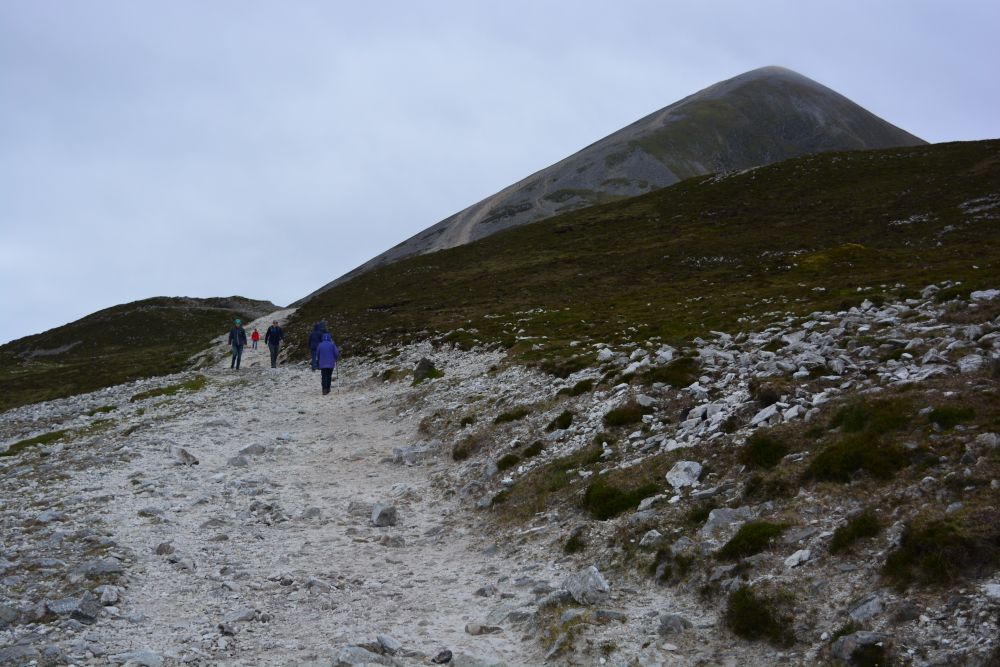 Climbing Croagh Patrick Co. Mayo