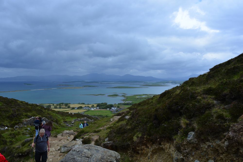 Climbing Croagh Patrick Co. Mayo