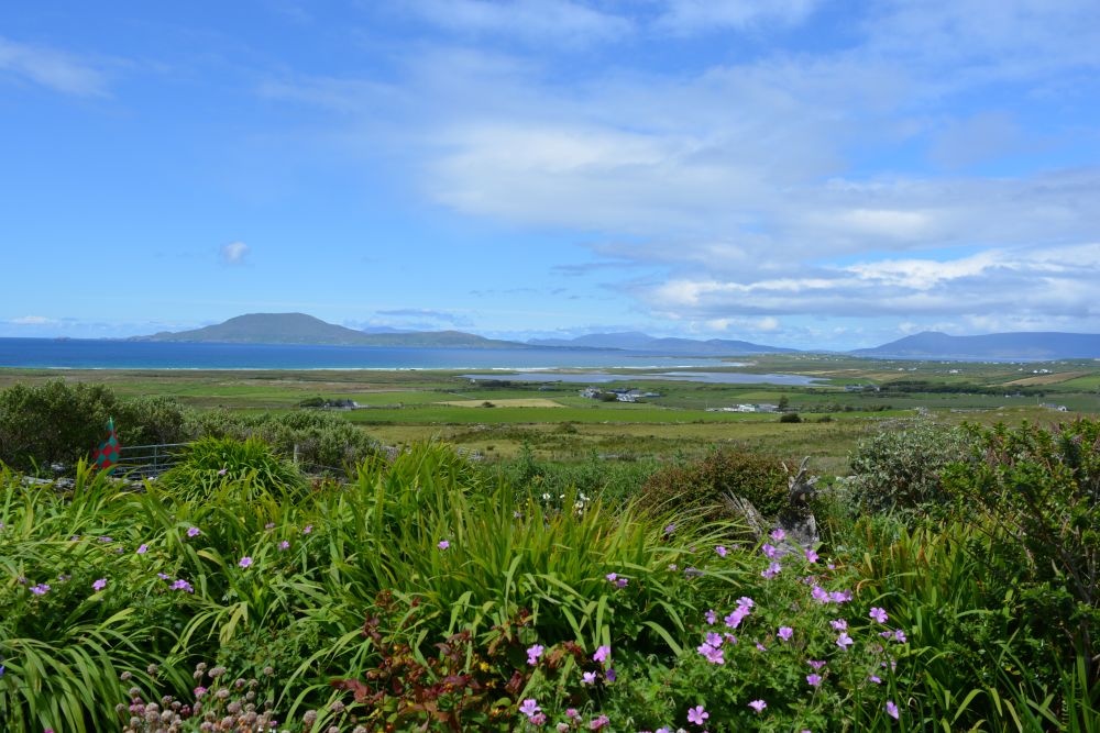 views from Aillemore holiday cottage, Co. Mayo