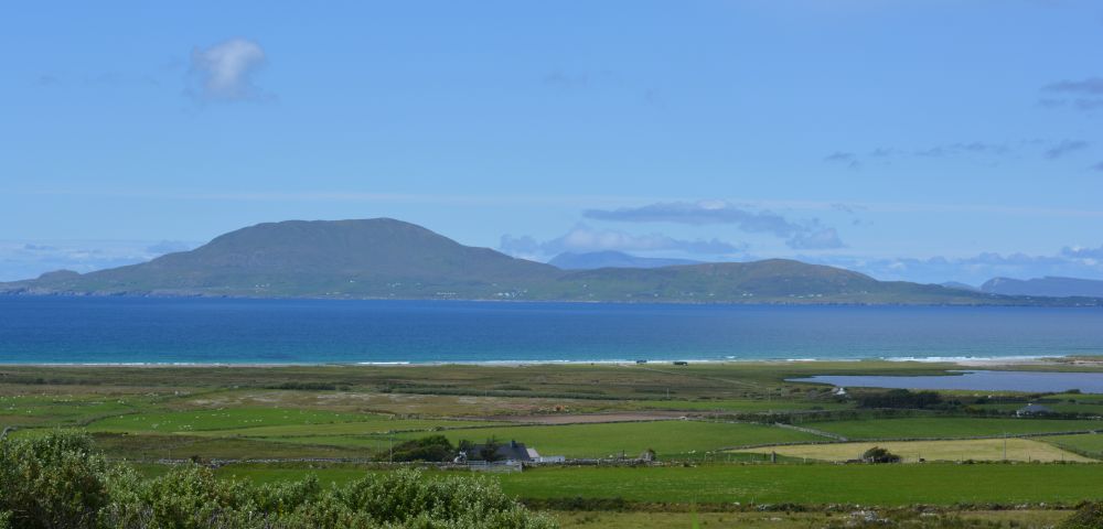 views from Aillemore holiday cottage, Co. Mayo