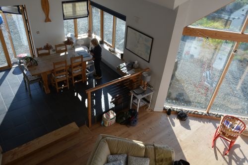 views from Aillemore holiday cottage, Co. Mayo