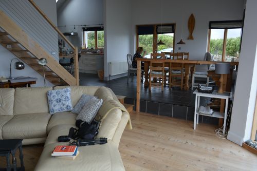 views from Aillemore holiday cottage, Co. Mayo