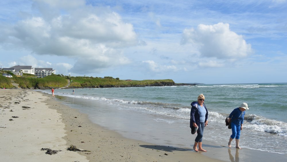 Inchydoney Beach is great for a healthy stroll and paddle Inchydoney Beach, Co. Cork, West of Ireland