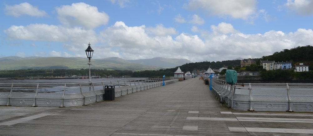 Bangor Garth Pier, North Wales, UK, Great Britain