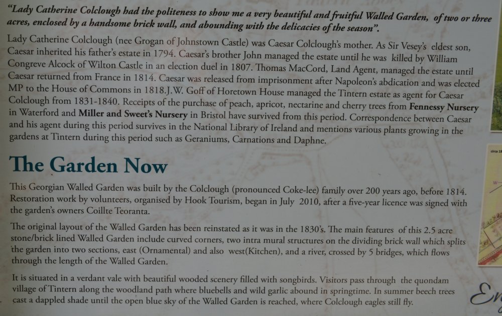 Colclough Walled Garden, Tintern, Co. Wexford 