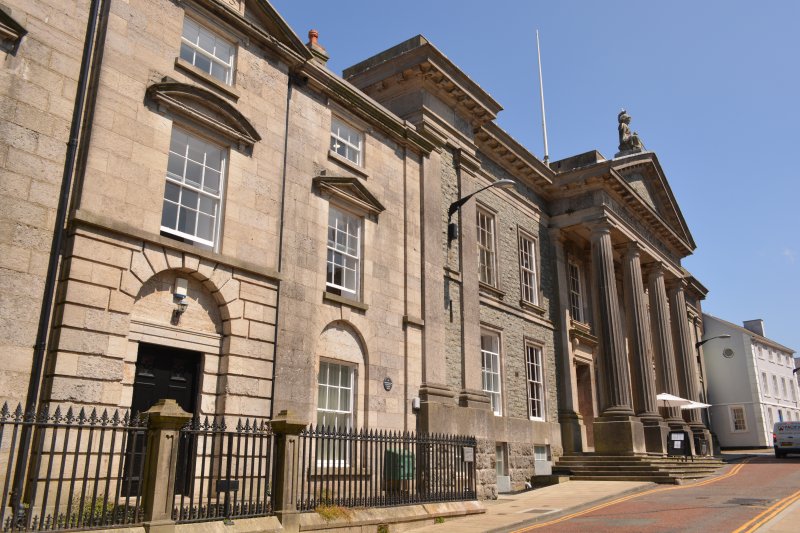The County Hall (Council Offices), Pavillion Hill,  Caernarfon, North Wales