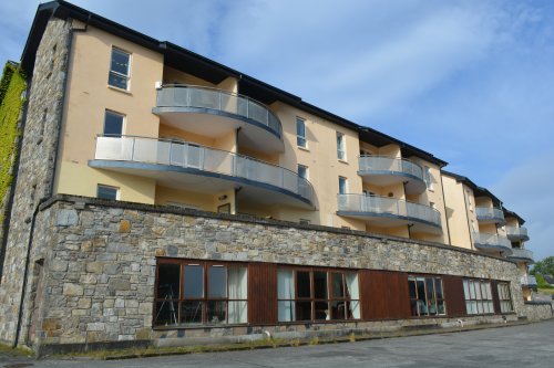 block of residential and holiday apartments on Melcombe Road, Newport Harbour, Co. Mayo, Ireland