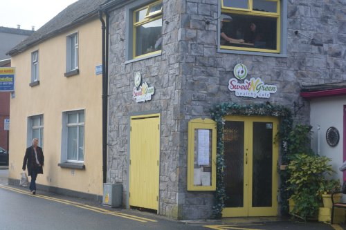 good lunch in the Sweet 'N' Green healthy cafe (Friary car park, Clonroad Beg) Ennis, Co. Clare, West of Ireland