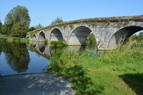 River Nore walk from Bennettsbridge to Killkenny, Co. Kilkenny, Ireland